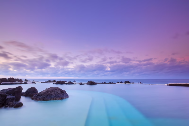 Porto Moniz op Madeira met zijn natuurzwembad