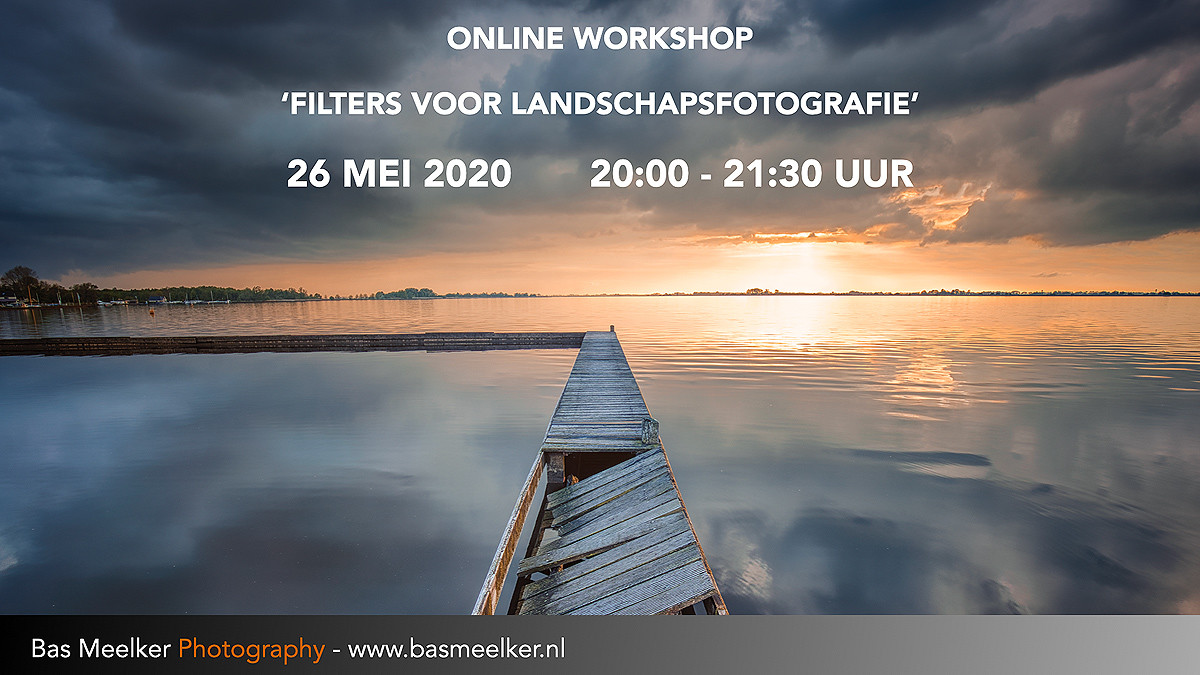 Online workshop filters voor landschapsfotografie 26 mei 2020